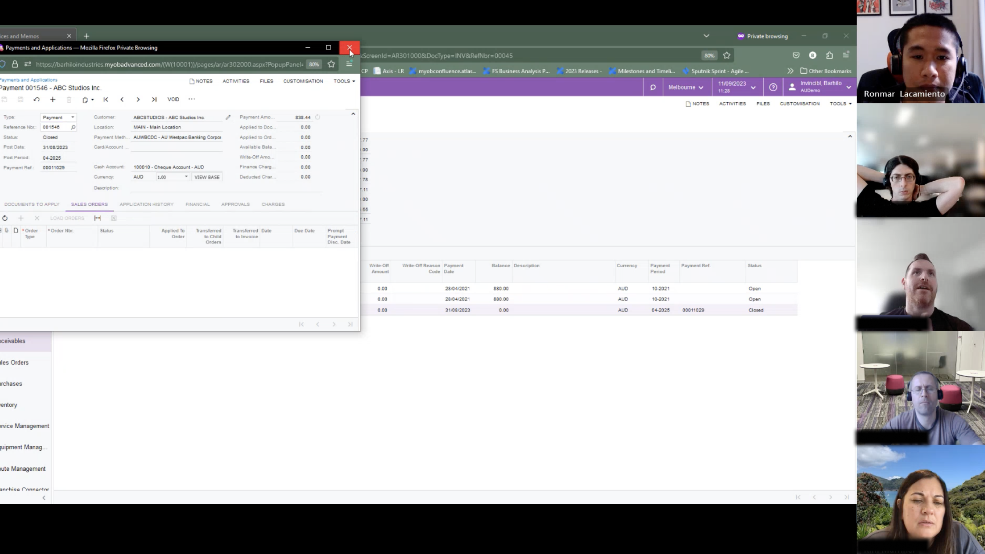 MYOB Acumatica